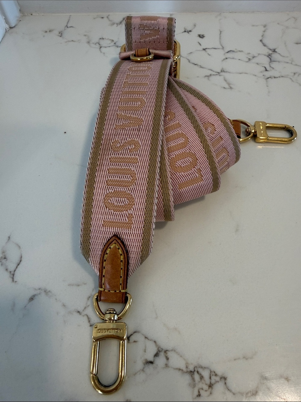 Louis Vuitton Rose Clair Strap